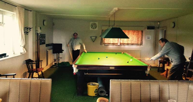 Snooker room